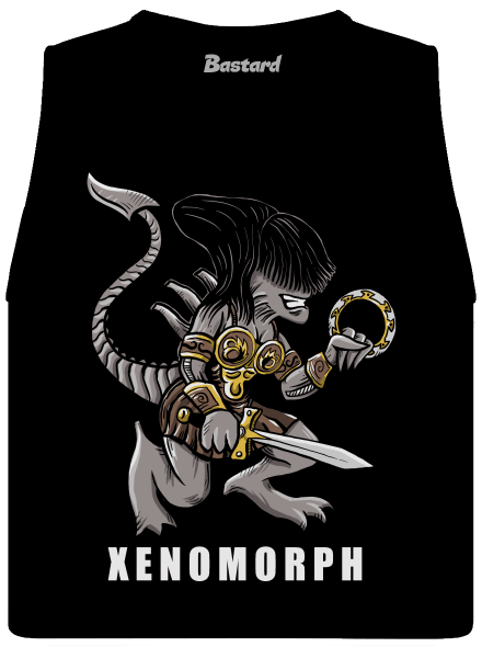 Xenomorph dámské tílko volné Black