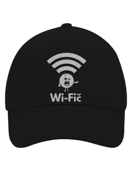 Wifič kšiltovka baseballka Black