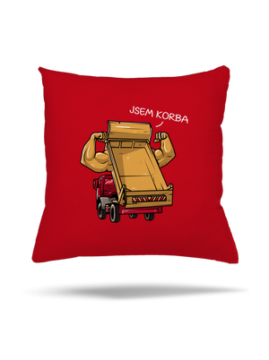 Korba polštář Red