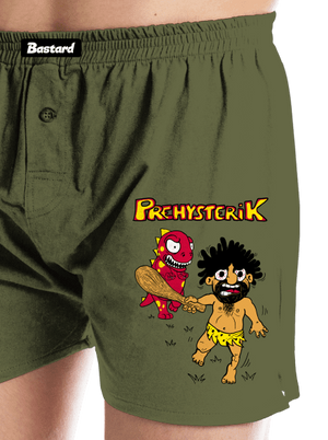 Prehysterik pánské trenky Khaki