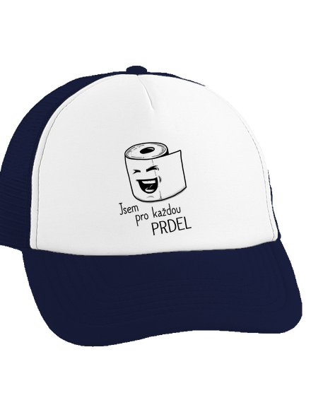 Prdel kšiltovka truckerka French Navy cap