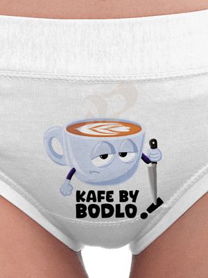 Kafe by bodlo dámské kalhotky White