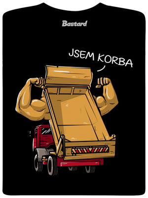 Korba pánské dlouhý rukáv Black