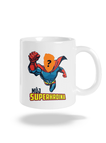 Můj superhrdina klasický hrnek White