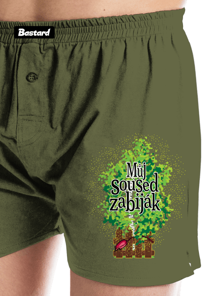 Můj soused zabiják pánské trenky Khaki