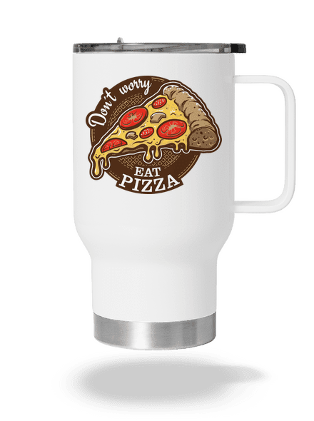 Pizza termohrnek White