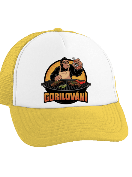 Gorilování kšiltovka truckerka Sunflower cap