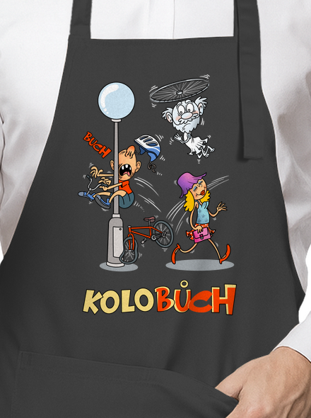Kolobuch zástěra Dark Grey