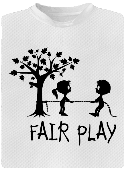Fair play pánské sportovní tričko White