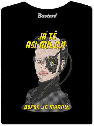 Zamilovaný Borg dámské tričko premium Black