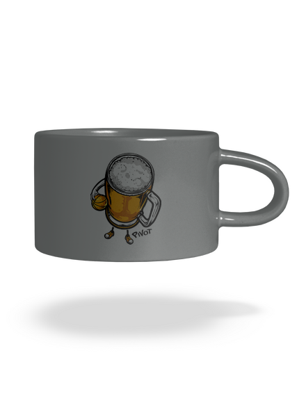 Pivot hrnek makronka Grey Macaron