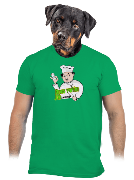 Dnes vařím já pánské tričko Kelly Green