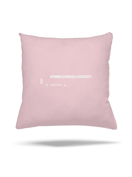 5 Samyc polštář Light Pink