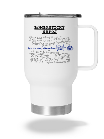 Bombastický nápoj termohrnek White