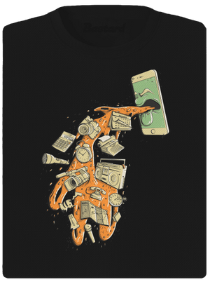 Digitální kocovina dámské sportovní tričko Black