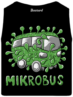 Mikrobus pánské tílko Black