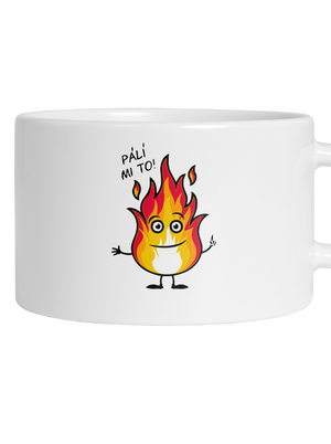 Pálí mi to hrnek makronka White