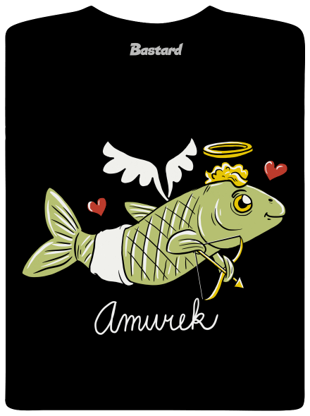 Amurek pánské tričko Black