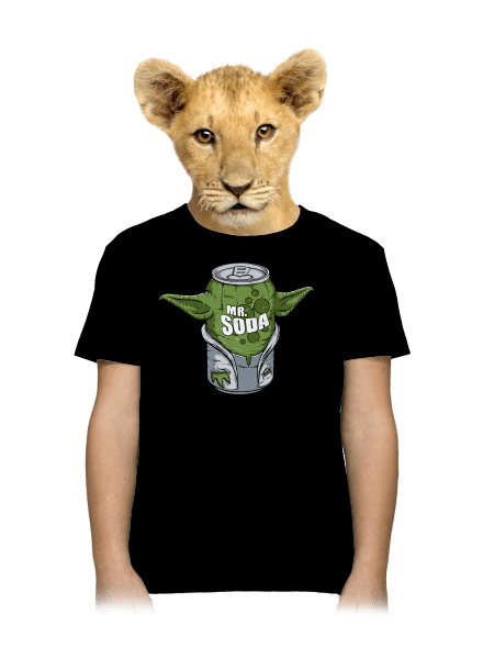 Mr. Soda dětské tričko Black