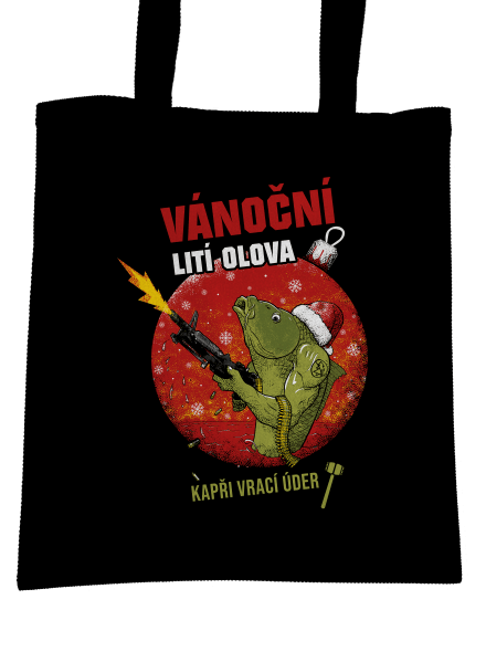 Vánoční lití olova taška Black