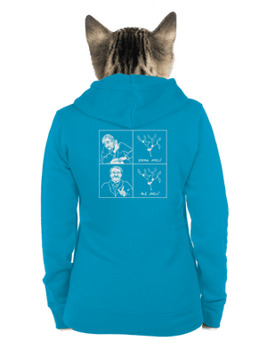 Cimrman: Copak jmelí dámská mikina na zip Blue Atol