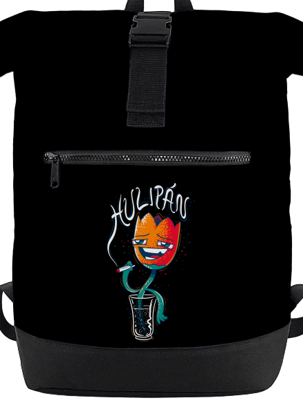 Hulipán batoh Black