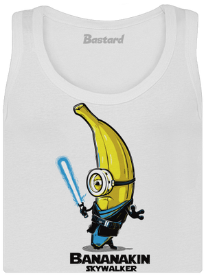 Bananakin Skywalker dámské tílko klasické White