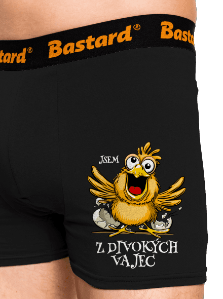 Z divokých vajec boxerky Black
