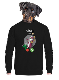 unisex mikina bez kapuce