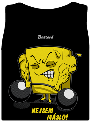 Nejsem máslo dámské tílko klasické Black