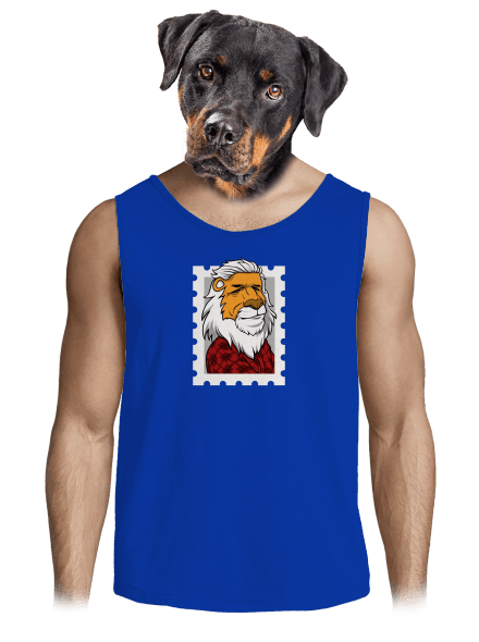 Můj prezident pánské tílko Royal Blue