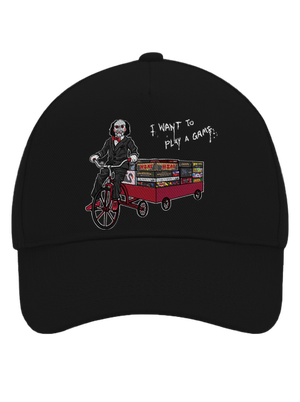 Chci si zahrát hru kšiltovka baseballka Black