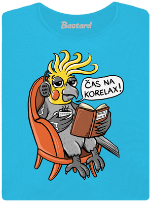 Korelax dámské tričko s lemem Blue Atol