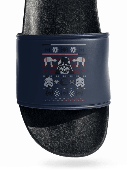 Vader na svetru pantofle Navy