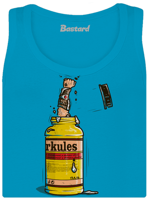 Herkules dámské tílko klasické Blue Atol