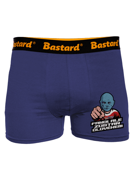 Fandi, ale zůstaň Fantomasem boxerky Blue Navy