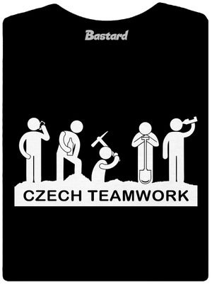 Czech Teamwork dámské tričko Black