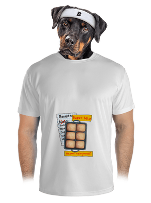 Buchty pánské sportovní tričko White