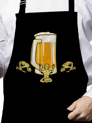 Piviště zástěra Black