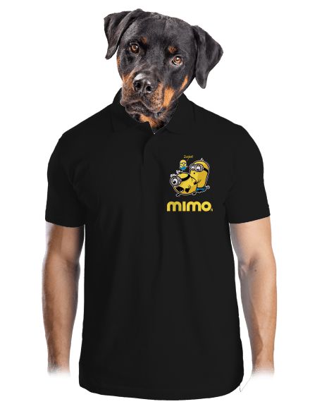 Mimo pánská polokošile Black
