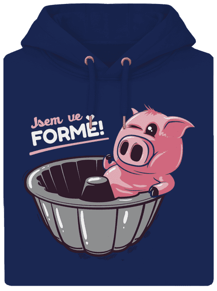 Ve formě unisex mikina premium Navy