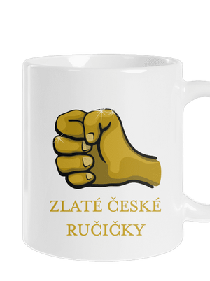 Ručičky klasický hrnek White