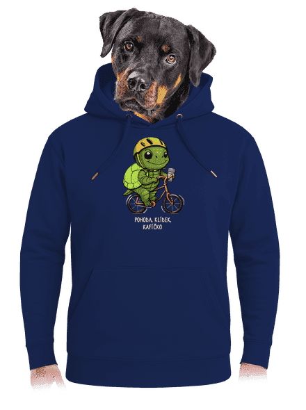 Pohoda, klídek unisex mikina premium Navy