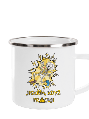 Jiskřím plecháček White