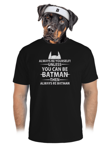 Batman pánské sportovní tričko Black