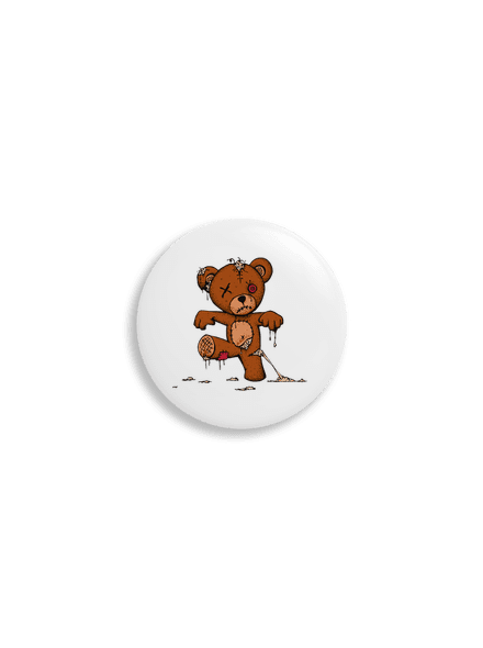 Zombie teddy placka uni