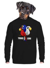 unisex mikina bez kapuce