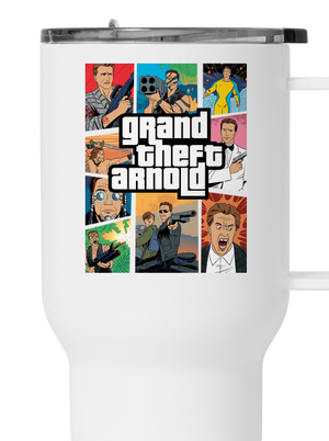 Grand Theft Arnold termohrnek White