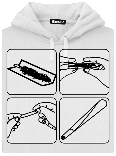 Joint dámská mikina klokanka White