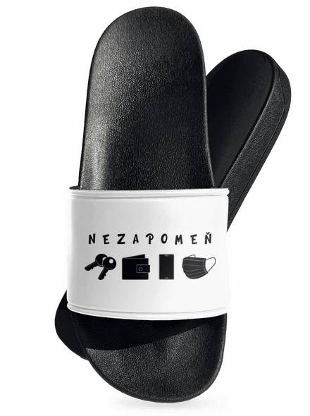 Nezapomeň pantofle White